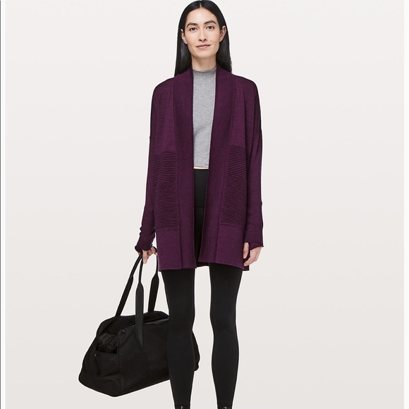 lululemon athletica Jackets & Blazers - Lululemon Sit In Lotus Wrap II